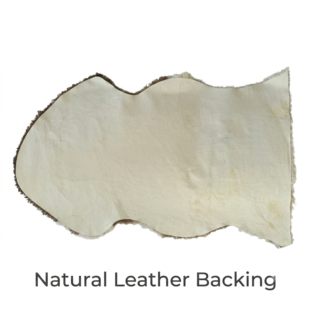 Genuine Spotted Sheepskin Rug – Natural Short Wool Sheepskin Pelt