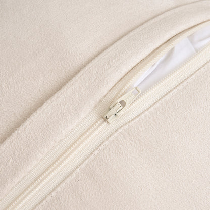 Mongolian Lamb Fur Pillow – Beige| Soft Luxury Throw Pillow | Multiple Sizes Available
