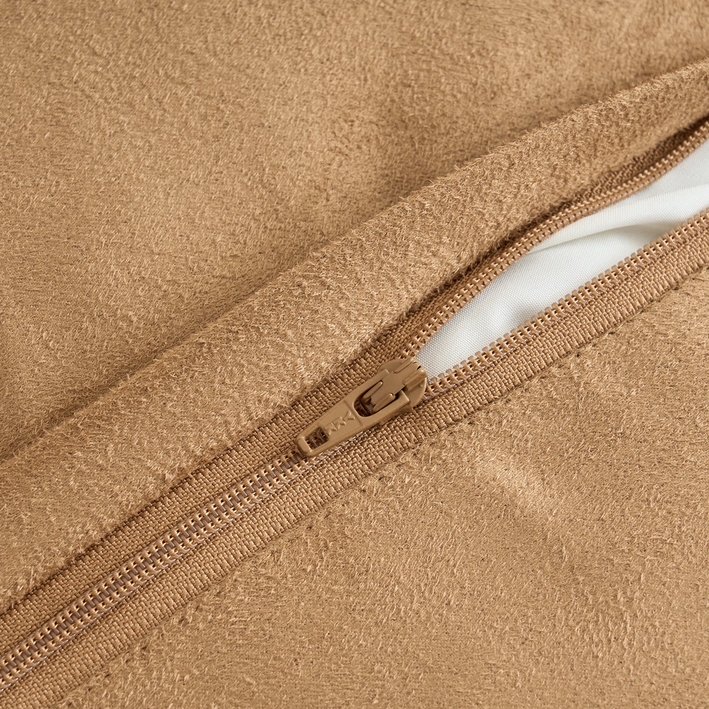 Tibetan/Mongolian Lamb Fur Pillow Cover Dark Beige