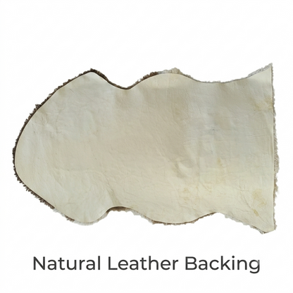 Genuine Spotted Sheepskin Rug – Natural Short Wool Sheepskin Pelt