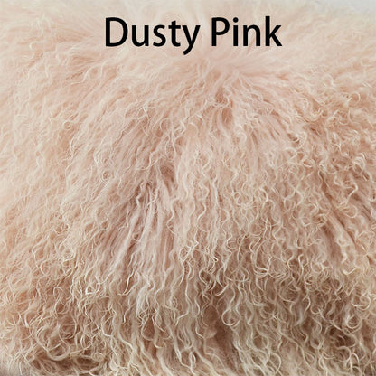Tibetan/ Mongolian Lamb Fur Hide Rug - Many Colors