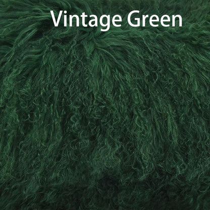 Tibetan/ Mongolian Lamb Fur Hide Rug - Many Colors