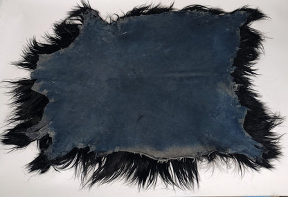 Véritable tapis en fourrure de chèvre authentique - Plusieurs couleurs